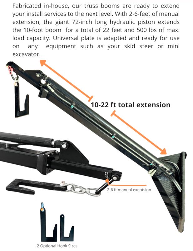 Extreme Duty Truss Boom